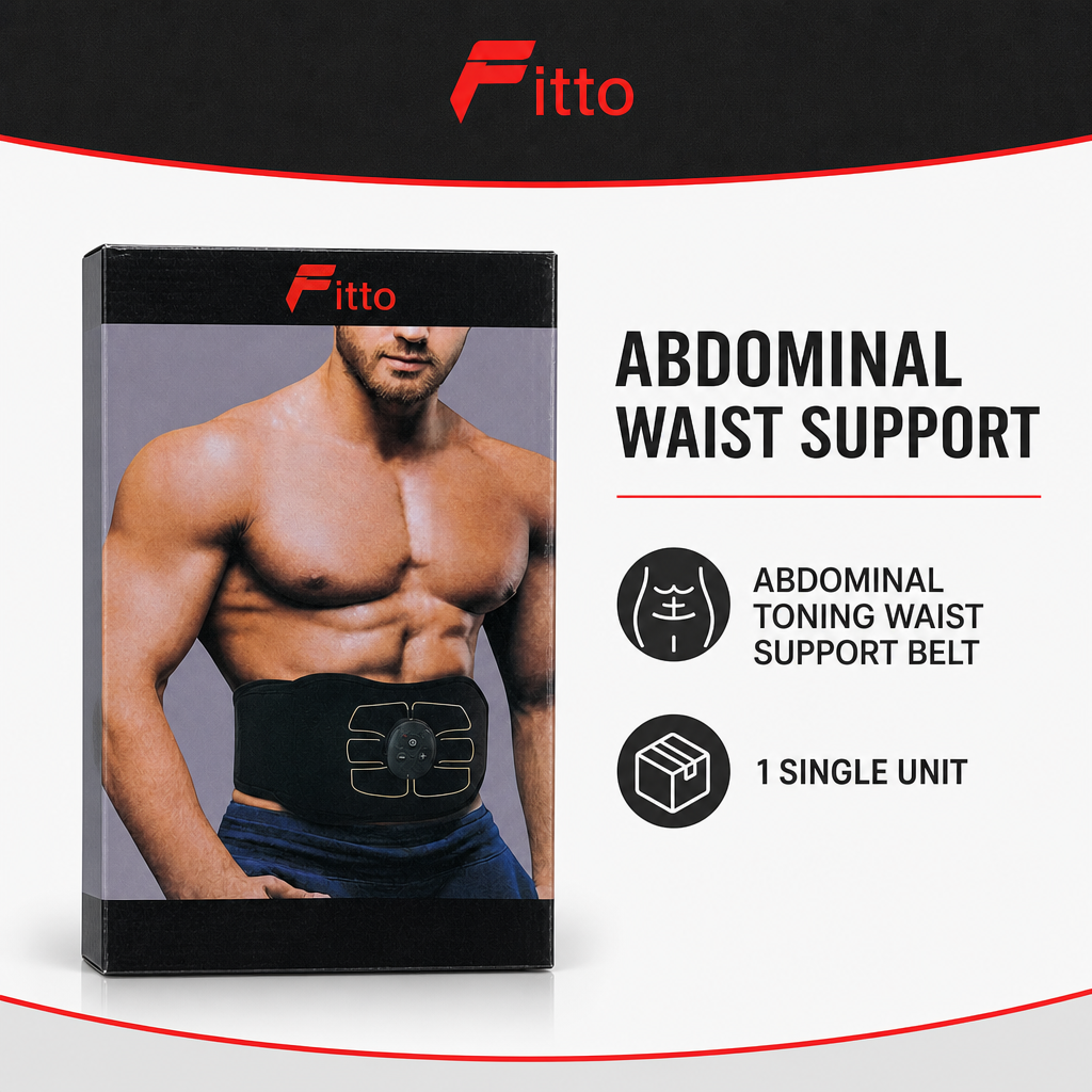 72 Pieces Abdominal Toning Waist Support Belt, Single Unit