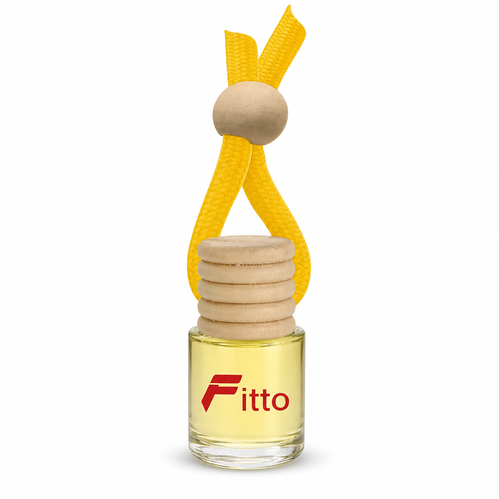 144 Pieces Hanging Bottle Car Air Fresheners, Vanilla Scent, 8 x 4 x 4 cm