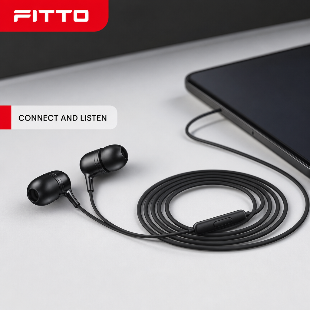 240 Pieces Wired Bass Earphones with Microphone and Noise Reduction, 1 Piece