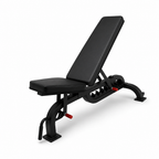 48 Pieces Adjustable Gym Benches with Heavy-Duty Steel Frame, Multi-Angle Backrest and Seat, Black, 129 x 49.5 x 21 cm