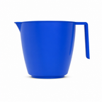 144 Pieces Plastic Pouring Mug with Handle, 2 Litre, Blue