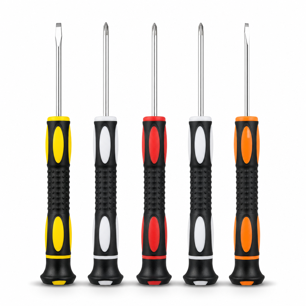 120 Pieces Precision Screwdriver Sets, 5-Piece Repair Tool Kit for Detailed Handheld Work
