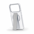 72 Pieces Clear Magnetic Phone Cases with Fold-Out Stand for 17 Pro Max Handset, Transparent Protective Cover, 1 Piece