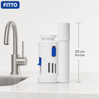 72 Pieces Faucet Water Filter Attachments, 20 cm, White, 1 Piece