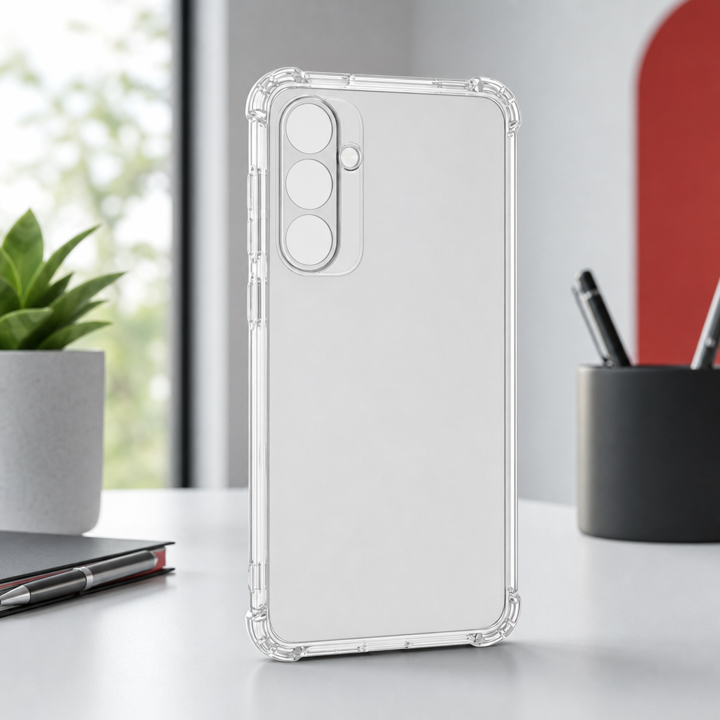 240 Pieces Clear Protective Phone Cases with Reinforced Corners, Transparent Cover for Smartphone