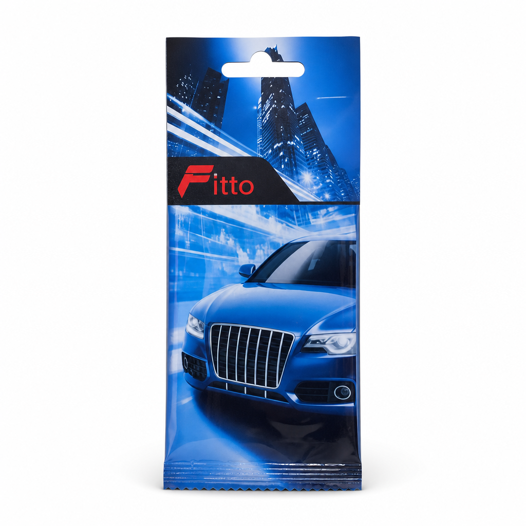 144 Pieces Hanging Car Air Fresheners, New Car Scent, Blue Variant, Single Pack