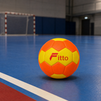 96 Pieces Handball Size 1, Orange and Yellow, Single Ball