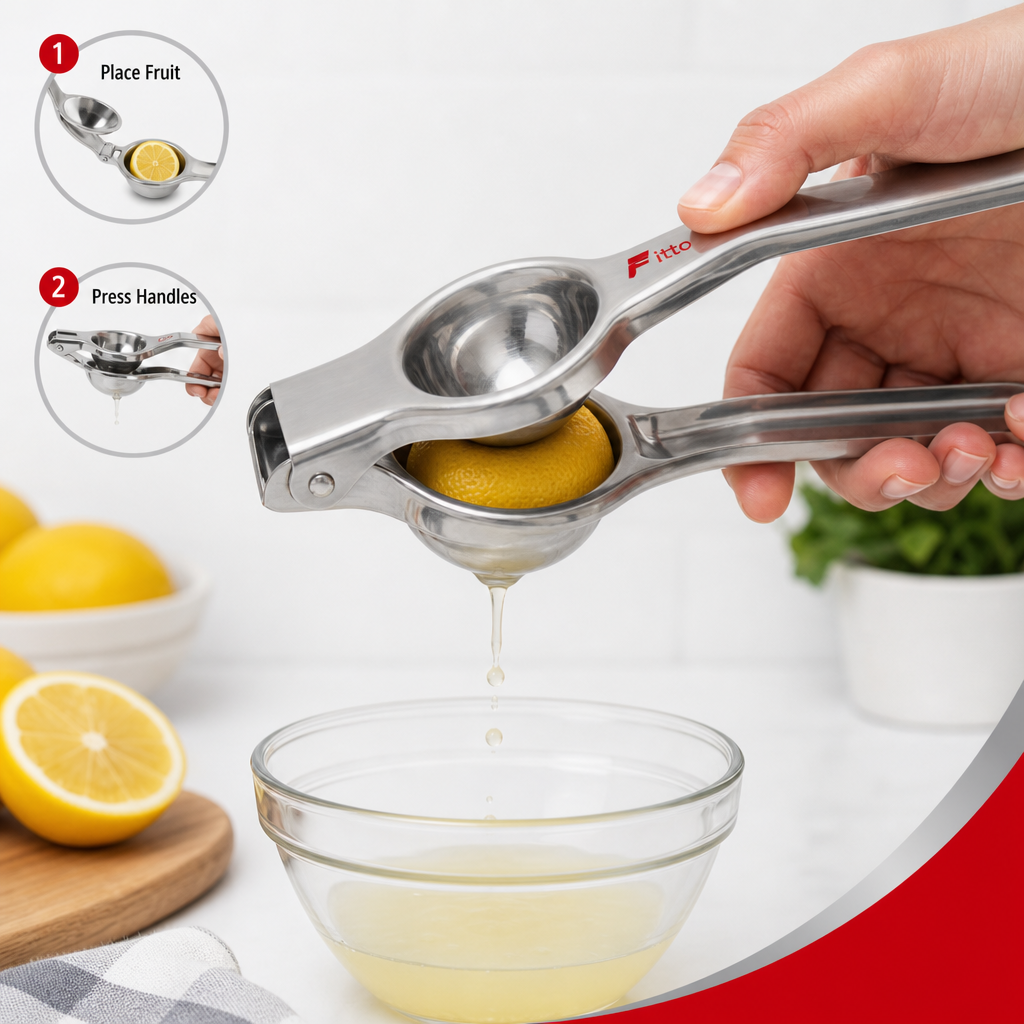 96 Pieces Stainless Steel Lemon Squeezer, Manual Citrus Press, 22 x 8 x 4 cm