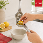 120 Pieces Manual Juicers Lemon Squeezer, Handheld Citrus Press with Bowl and Handle, Silver, 1 Piece