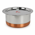 72 Pieces Stainless Steel Cooking Pan with Copper Bottom, 18 cm