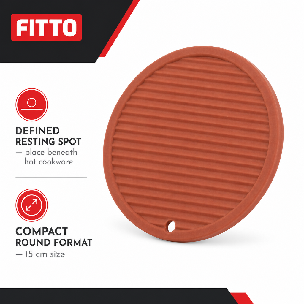 240 Pieces Round Heat Insulation Mats, 15 cm, Assorted Colour, 1 Piece