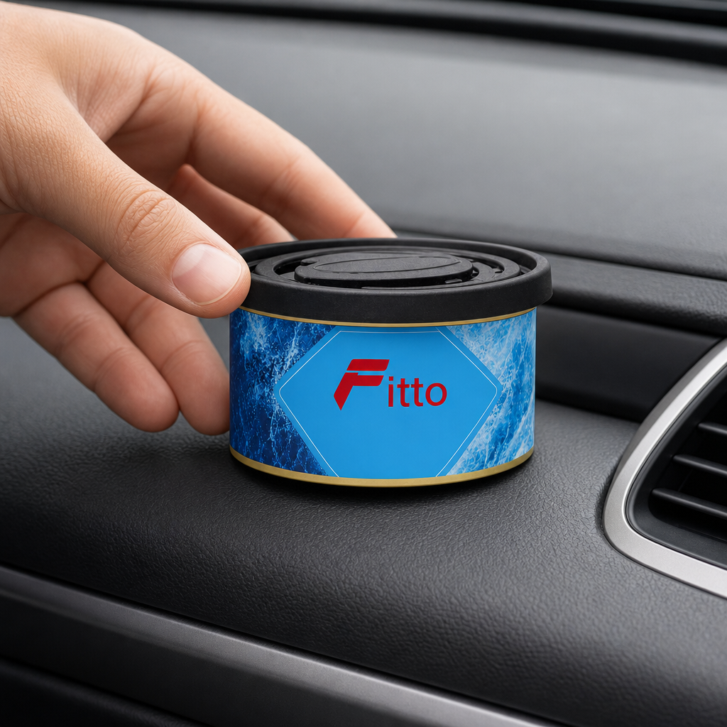 96 Pieces Car Air Fresheners, Sea Breeze Scent, Car and Home Fragrance Tin, 1 Piece
