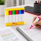 120 Pieces Glow Highlighters, Assorted Colours, 6 Pack, Bright Markers for Notes, Study and Office Work