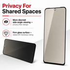 144 Pieces 5D Privacy Tempered Glass Screen Protectors for a Compatible Phone, 9H Hardness
