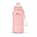 72 Pieces Sports Water Bottles with Carry Strap, 1000 ml, Pink