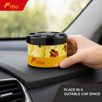 120 Pieces Car & Home Air Freshener, Vanilla Scent, 90g