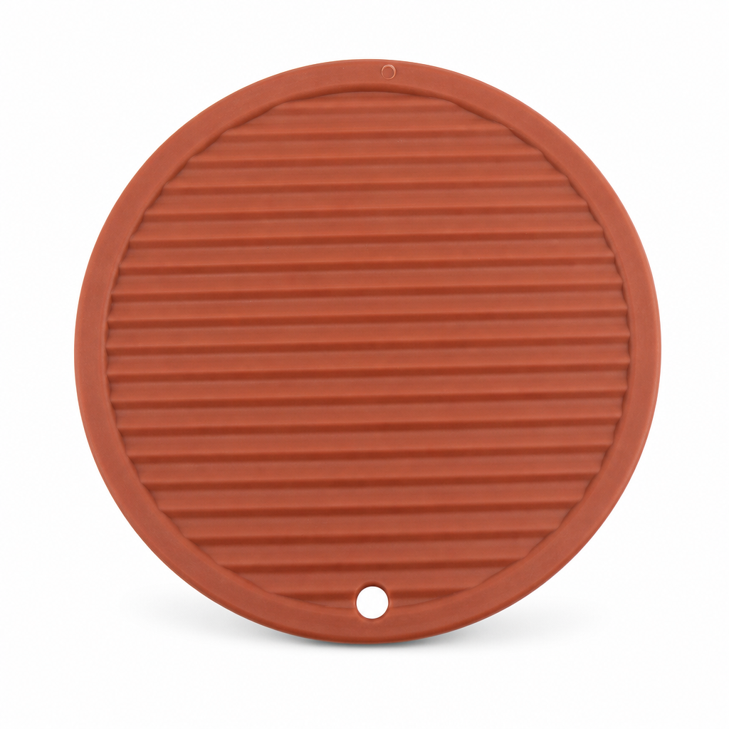240 Pieces Round Heat Insulation Mats, 15 cm, Assorted Colour, 1 Piece