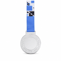 144 Pieces Engraved Sports Medal with Blue Ribbon, Silver, 10 cm