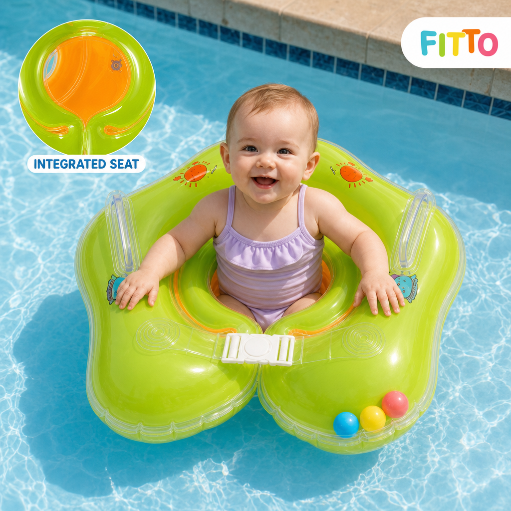 120 Pieces Inflatable Swimming Ring with Seat, Animal Design, 24 x 20 x 5 cm