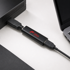 96 Pieces HDMI to USB Video Capture Adapters, Compact Black Signal Conversion Dongle, 1 Piece