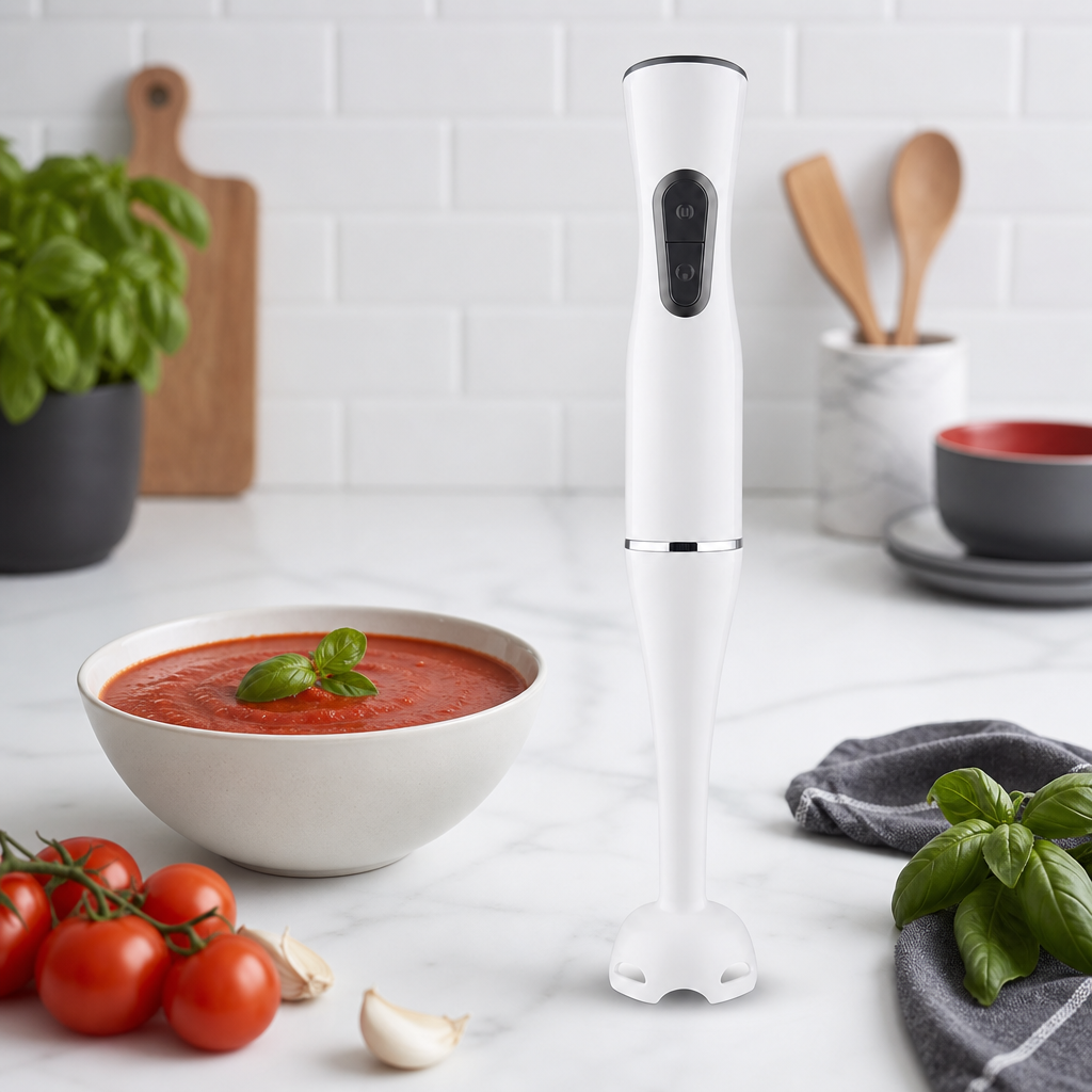 72 Pieces White 2-in-1 Hand Blender, Single Piece Kitchen Appliance