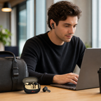 60 Pieces Wireless Earbudses with Active Noise Cancellation, Touch Control and Type-C Charging
