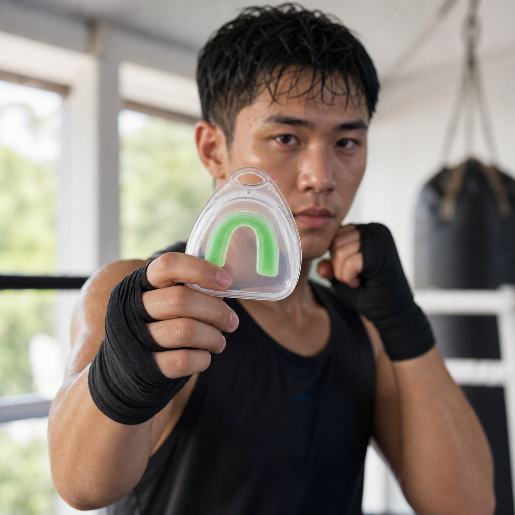 120 Pieces Boxing Mouth Guard with Storage Case, Single Unit for Combat Sports Training