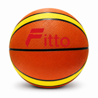 96 Pieces Basketball Size 7 Orange, Single Ball for Practice and Recreational Play