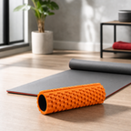 72 Pieces Textured Foam Yoga Roller, 45 cm, Orange