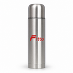 96 Pieces Steel Water Bottle, 500 ml Silver Cylindrical Drinkwares for Daily Hydration