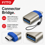 240 Pieces USB-C OTG to USB Adapter for Connecting USB-A Devices, Single Piece