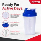 96 Pieces Protein Shaker Bottle with Mixing Insert and Carry Loop, 19 x 9 x 9 cm