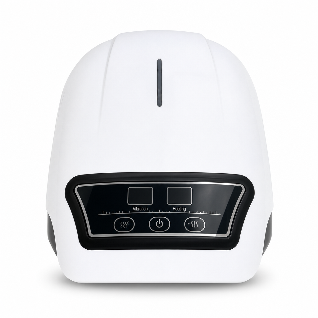 48 Pieces White Electric Heated Knee Massager with Control Panel, 1 Unit
