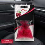 96 Pieces Car Air Fresheners Fresh Bag, Cherry Scent, Perfumed Granules, 100 g