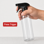 240 Pieces Trigger Spray Bottle, 350 ml, Clear and Black, 1 Piece