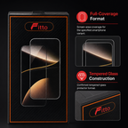 240 Pieces Tempered Glass Screen Protectors for Smartphone, Full Coverage, 9D Anti-Static Dustproof Design, Single Unit