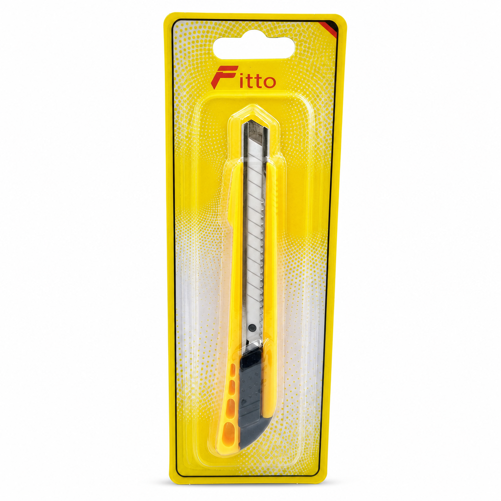 144 Pieces Utility Cutter with 9 mm Ceramic Blade, Yellow and Grey, 1 Piece