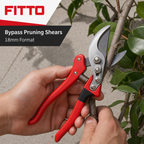 96 Pieces Bypass Pruning Shears 18mm, 8 Inch, Red Blue Silver, 1 Piece