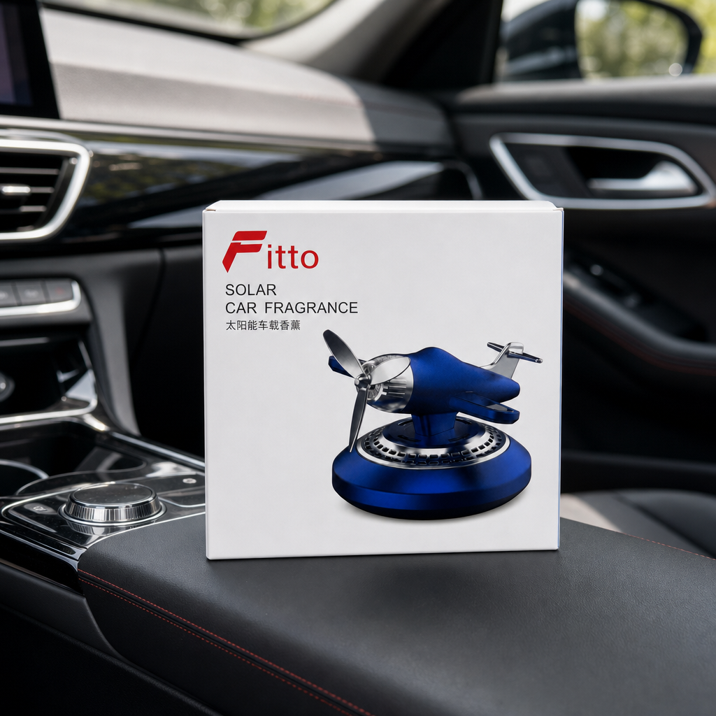 96 Pieces Car Air Fresheners Solar Plane Fragrance Diffuser Blue 1 Piece