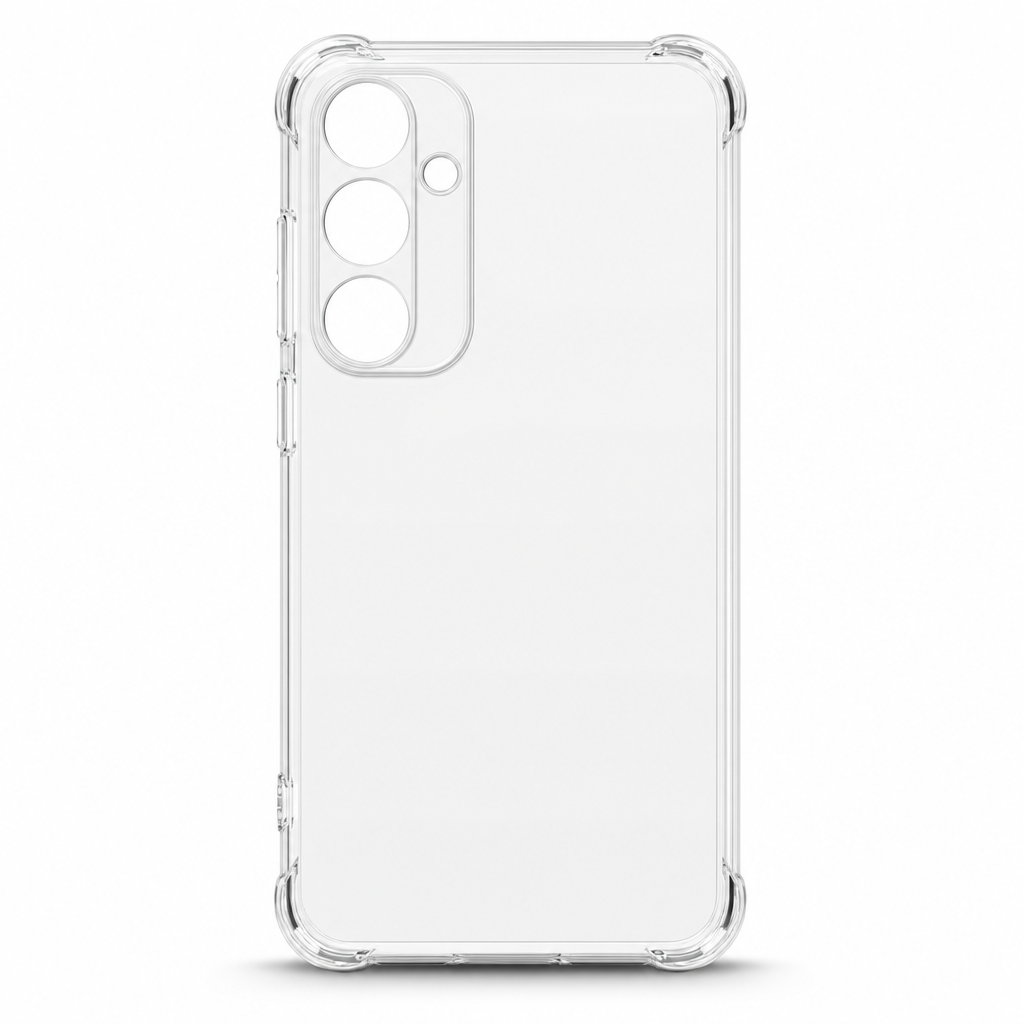 240 Pieces Clear Anti-Burst Protective Phone Cases with Reinforced Corners for Galaxy S25