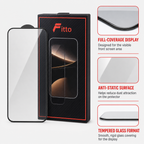 240 Pieces 9D Tempered Glass Screen Protectors for 14 Plus Handset, Full Coverage Anti-Static Dustproof Protection