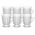 72 Pieces Glass Bowl Set, Clear, 6 Pieces for Serving Snacks, Desserts and Side Dishes