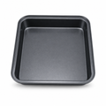 96 Pieces Square Cake Mold, Carbon Steel Non-Stick Bakeware, 27 cm, Black, 1 Piece