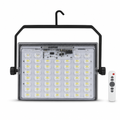 72 Pieces Solar LED Flood Light with Remote Control and Adjustable Bracket, 100 W, 1 Piece