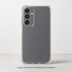 240 Pieces Clear Anti-Burst Protective Phone Cases with Reinforced Corners