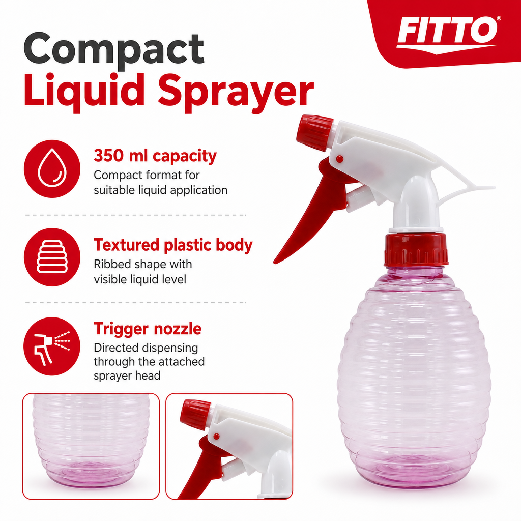 240 Pieces 350 ml Plastic Trigger Spray Bottle, Assorted Colour, 1 Piece