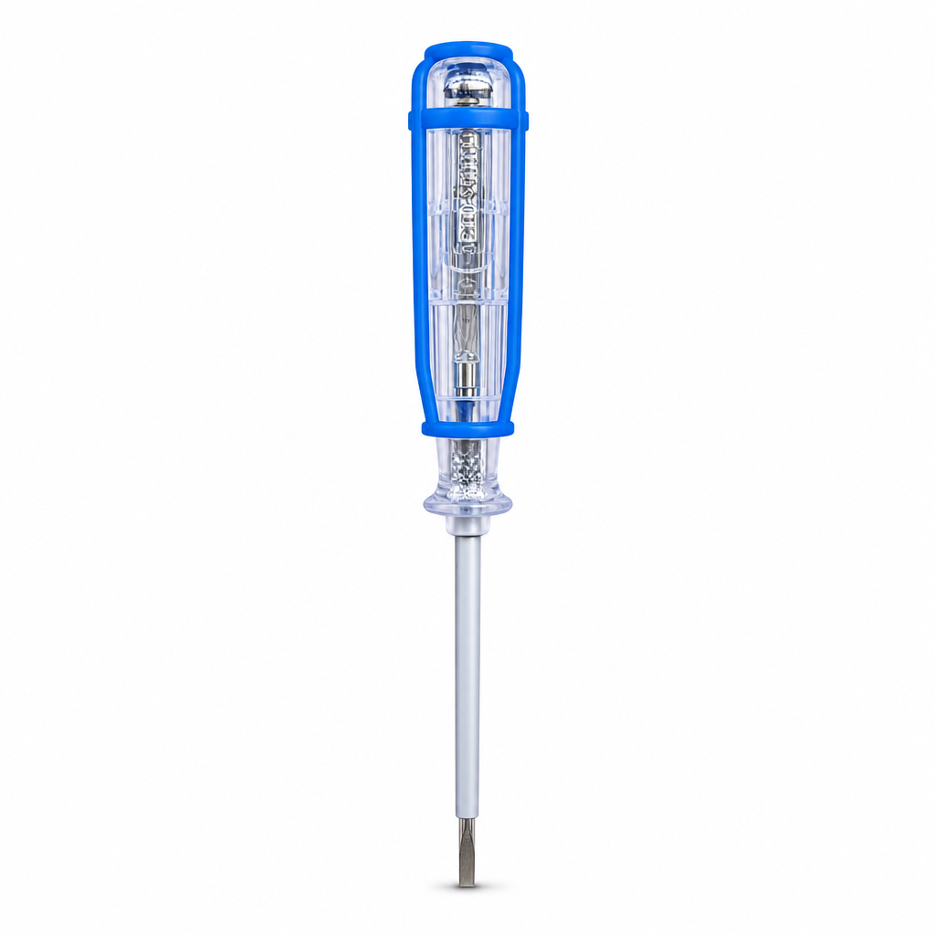 240 Pieces Voltage Tester Screwdriver, 20 cm, Blue Clear Silver, 1 Piece