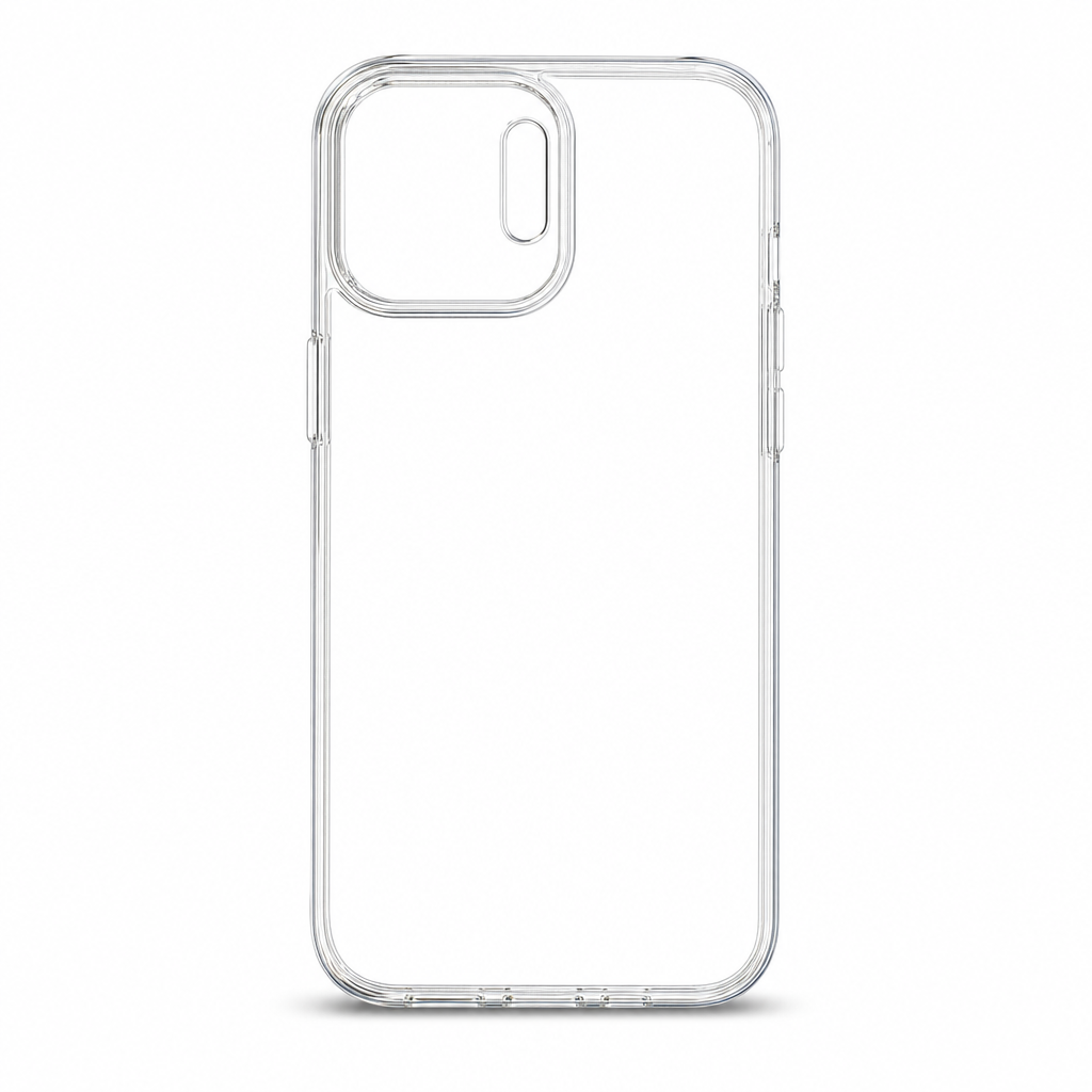 144 Pieces Crystal Clear Phone Cases with Raised Camera Frame, Single Transparent Cover for Compatible Smartphone
