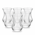 96 Pieces Clear Turkish Tea Glasses, 6-Piece Set for Tea and Beverage Serving