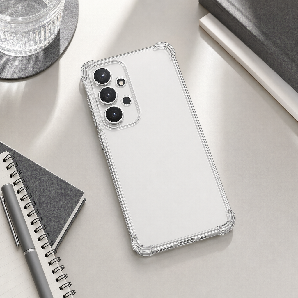 240 Pieces Clear Anti-Burst Protective Phone Cases with Reinforced Corners for Specified Pro Max Phone Model